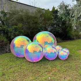 Inflatable-Shiny-Balls-Iridescent-Set-of-7-HIRE on sale
