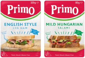 Primo+Shaved+or+Sliced+Meat+80%E2%80%91100g+Selected+Varieties