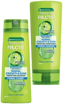 Garnier+Fructis+Shampoo+or+Conditioner+315mL+Selected+Varieties