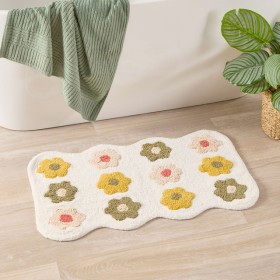 Daisy-Flower-Bath-Mat-by-Habitat on sale