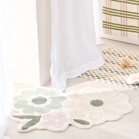 Lila-Flower-Bath-Mat-by-Habitat on sale