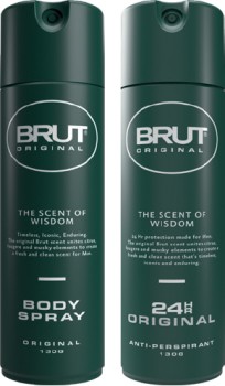 Brut+Original+24+Hr+Anti%E2%80%91perspirant+or+Body+Spray+130g