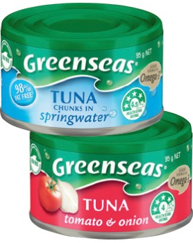 Greenseas+Tuna+95g+Selected+Varieties