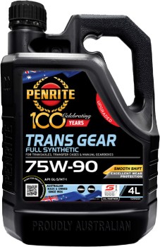 Penrite+Trans+Gear+75W-90+Full+Synthetic+4L