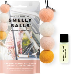 Smelly+Balls+Air+Freshener+Set+%26amp%3B+15ml+Oil+Refill