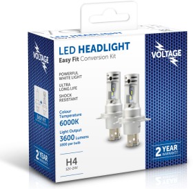 Voltage+Easy+Fit+LED+Headlight+Globes