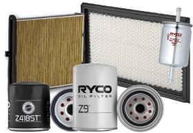 Ryco-Oil-Air-Cabin-Fuel-Filters on sale