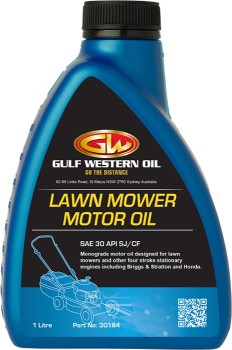 Gulf+Western+Lawn+Mower+Motor+Oil+1L