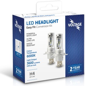 Voltage+Easy+Fit+LED+Headlight+Globes