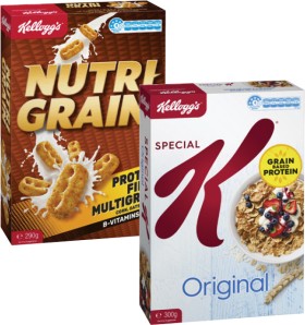Kellogg%26%23039%3Bs+Nutri+Grain+290g+or+Special+K+Cereal+300g