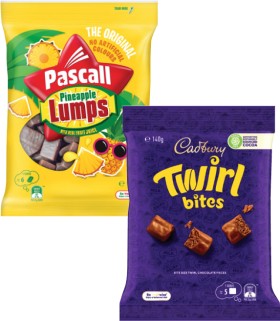 Cadbury+or+Europe+Bitesize+120g-160g+or+Pascall+Chocolate+Bites+160g-185g