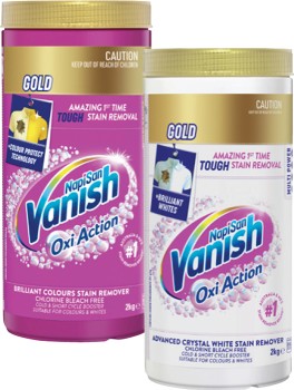 Vanish+NapiSan+Oxi+Action+Gold+Multi+Power+Laundry+Booster+Powder+2kg