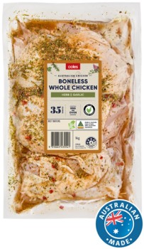 Coles+RSPCA+Approved+Chicken+Boneless+Herb+%26amp%3B+Garlic+1kg
