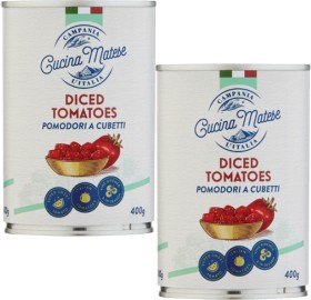 Cucina+Matese+Diced+Tomatoes+400g