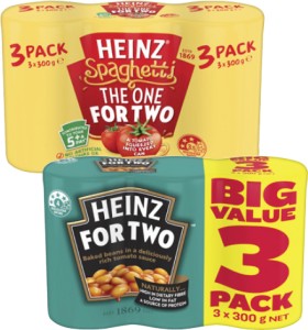 Heinz+Baked+Beanz+or+Spaghetti+3x300g