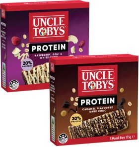 Uncle+Tobys+Protein+Muesli+Bars+175g
