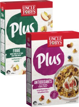 Uncle+Tobys+Plus+Cereal+410g-435g