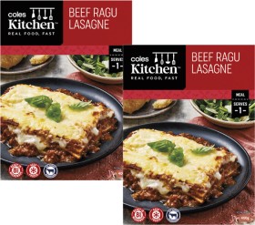 Coles+Kitchen+Frozen+Beef+Ragu+Lasagne+400g