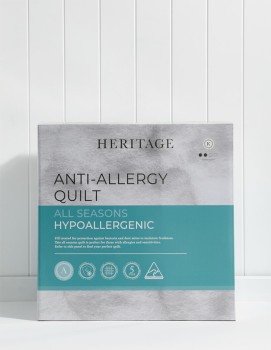 Heritage-Anti-Allergy-Quilt on sale