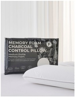 DreamRemedy+Charcoal+Memory+Foam+Pillow
