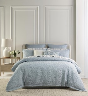 NEW+Heritage+Evelyn+Matelass%26eacute%3B+Quilt+Cover+Set%5E