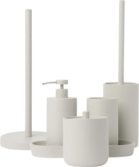 Vue+Textured+Cement+Bathroom+Accessories