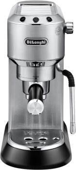 DeLonghi-Dedica-Arte-Manual-Pump-Coffee-Machine-Silver on sale
