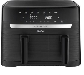 Tefal+Dual+Easy+Fry+Essential+Airfryer+-+Black