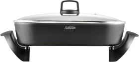 Sunbeam-DuraCeramic-Frypan-Charcoal on sale