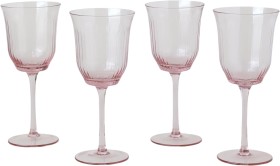 Heritage+Isabel+Wine+Glass+Set+of+4+Blush