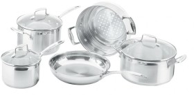 Scanpan+5pc+Impact+Cookware+Set