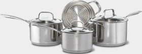 The-Cooks-Collective-4pc-One-Stainless-Steel-Cookware-Set on sale