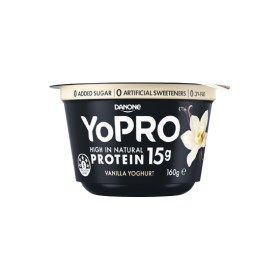 YoPRO-High-Protein-Yoghurt-Pot-160g-From-the-Fridge on sale
