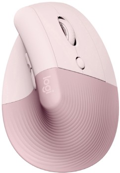 Logitech+Lift+Vertical+Ergonomic+Mouse+-+Rose