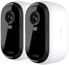 Arlo+Essentials+Outdoor+Camera+2K+Second+Gen+2+Pack