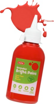 Kadink+Washable+Bright+Poster+Paint+250mL+-+Red