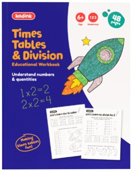 Kadink+Workbook+-+48+Pages+Times+Tables+%26amp%3B+Division