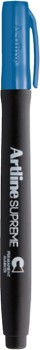 NEW+Artline+Supreme+Permanent+Marker+-+Chisel+Royal+Blue