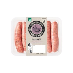 Woolworths+Premium+Butcher+Style+Sausages+Varieties+450-500g