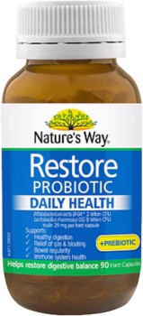 Nature%26%23039%3Bs+Way+Restore+Probiotic+Daily+Health+90+Capsules