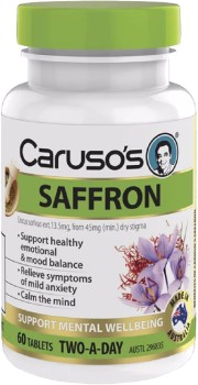 Caruso%26rsquo%3Bs+Natural+Health+Saffron+60+Tablets