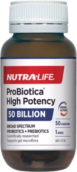 Nutra-Life-Probiotica-High-Potency-50-Billion-50-Capsules on sale
