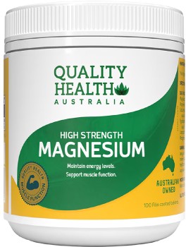 Quality+Health+High+Strength+Magnesium+100+Tablets