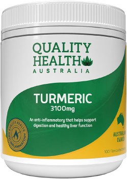 Quality+Health+Turmeric+3100mg+100+Tablets