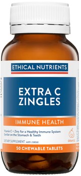 Ethical+Nutrients+Extra+C+Zingles+Orange+50+Chewable+Tablets