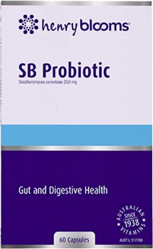 Henry+Blooms+SB+Probiotic+Gut+Health+60+Capsules