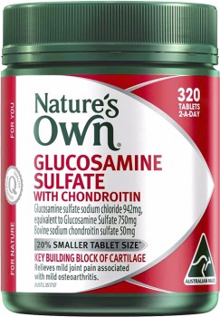 Nature%26rsquo%3Bs+Own+Glucosamine+Sulfate+with+Chondroitin+320+Tablets