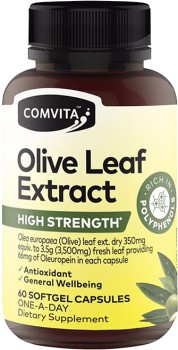 Comvita+Olive+Leaf+Extract+High+Strength+60+Capsules