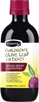 Comvita+Children%26%23039%3Bs+Olive+Leaf+Extract+Mixed+Berry+200ml