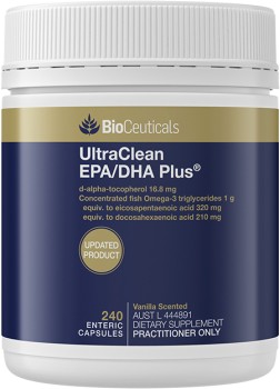 Bioceuticals+UltraClean+EPA%2FDHA+Plus+240+Capsules